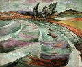 the wave 1921 Edvard Munch Expressionism